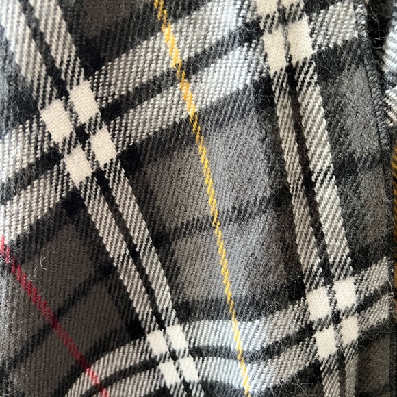 Free people plaid poncho shrug OS - Picture 5 of 9